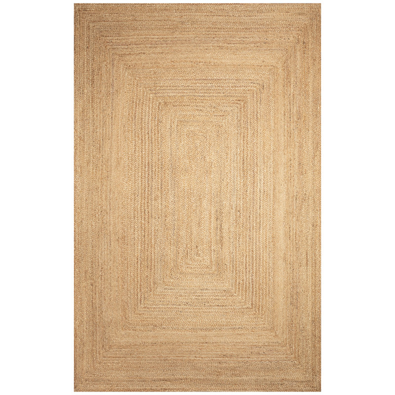 Tapis d'intérieur naturel Dovecove Armgard, Rond 6 pi