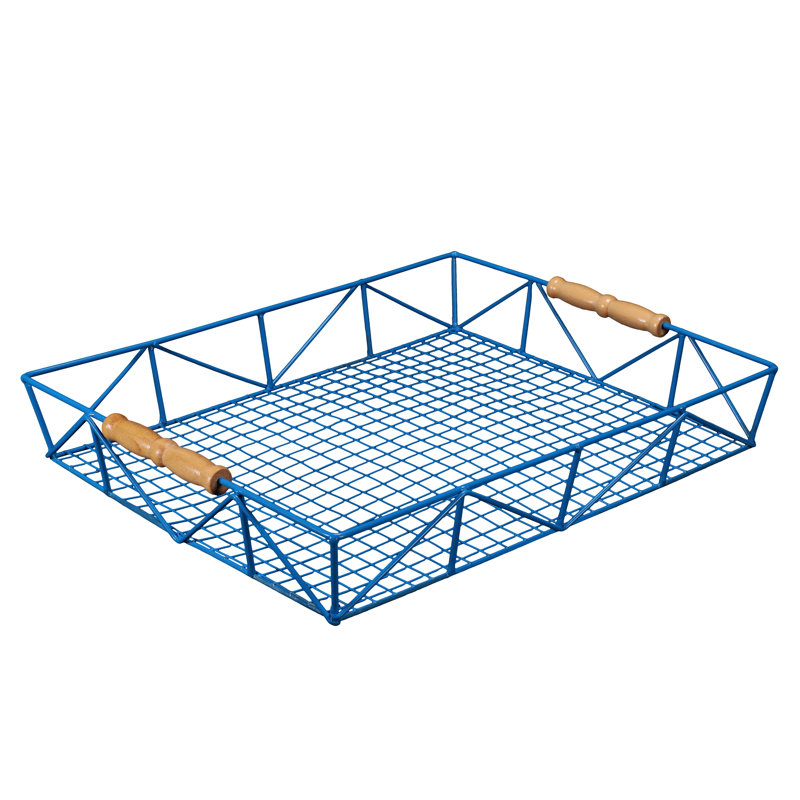 Plateau de table basse, Bleu