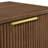Meliora Nova Reeded 2-Drawer 21" Nightstand-225597722