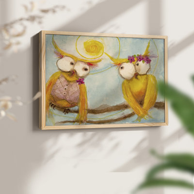 Hoos Branch for Two -Framed Print - Restickable