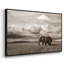Maasai Majesty sépia, peinture sur toile-94363402-94363403
