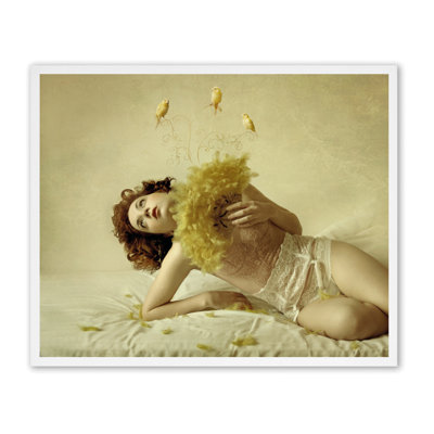 Tranquilize by Himitsuhana - Single Picture Frame Print on Canvas