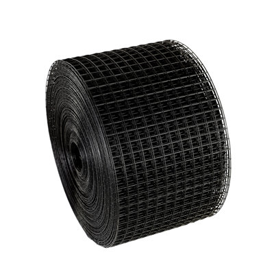 Ensemble de maille de 100 pi pour panneau solaire - Rouleau d'exclusion robuste avec revêtement en PVC antirouille et attaches en acier inoxydable