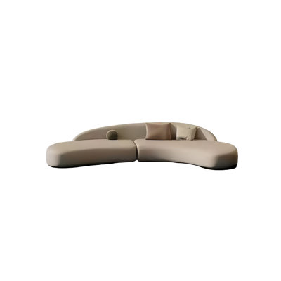 Curved negotiating sofa