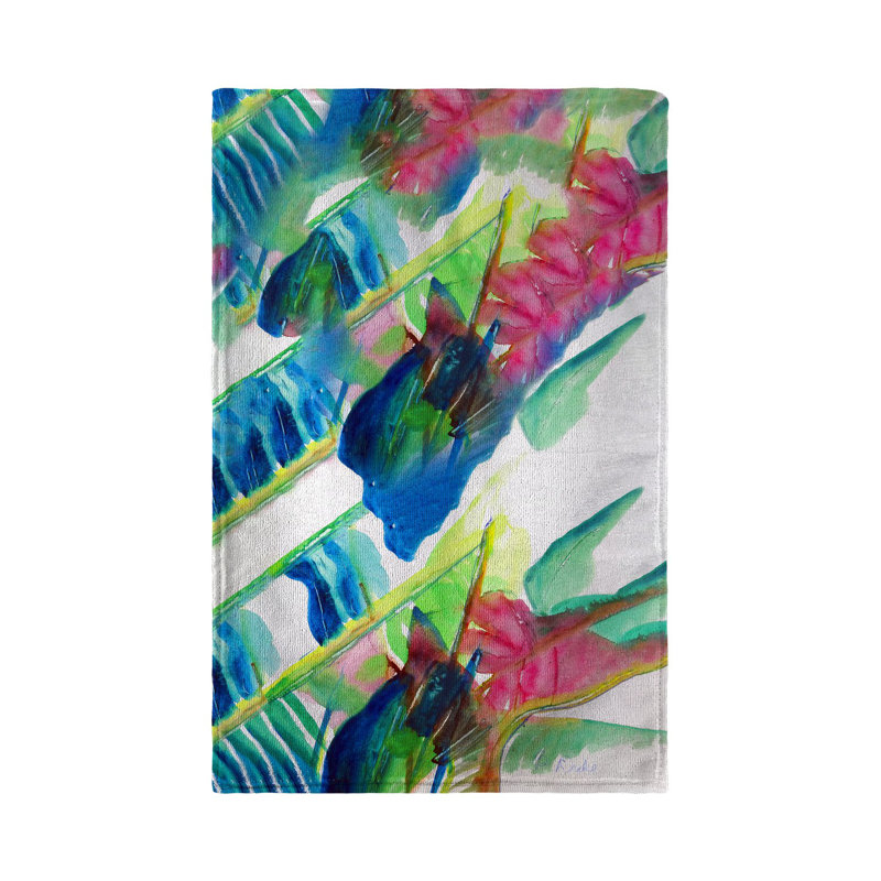 Serviette à main palms