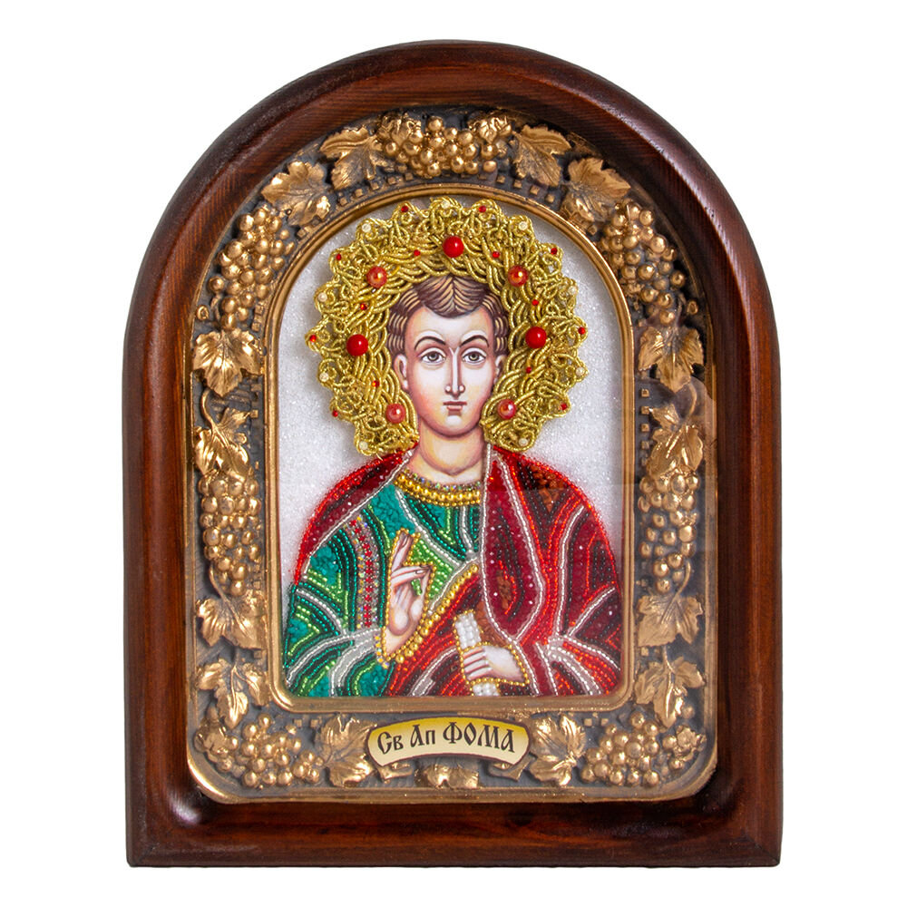 STP Goods St. Thomas the Apostle Beads Orthodox Icon | Wayfair