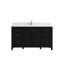 Meuble-lavabo simple 60 po avec plateau Chicago-95846858
