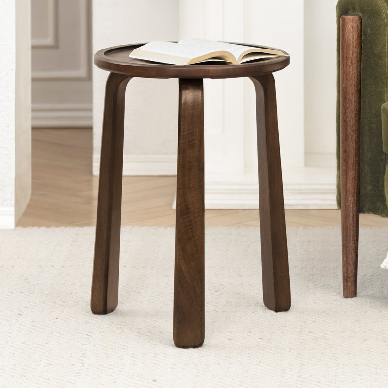 Table de bout en bois massif Beyan