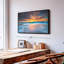 Plage «Cloudscape Over Beach», reproduction sur toile-101456363