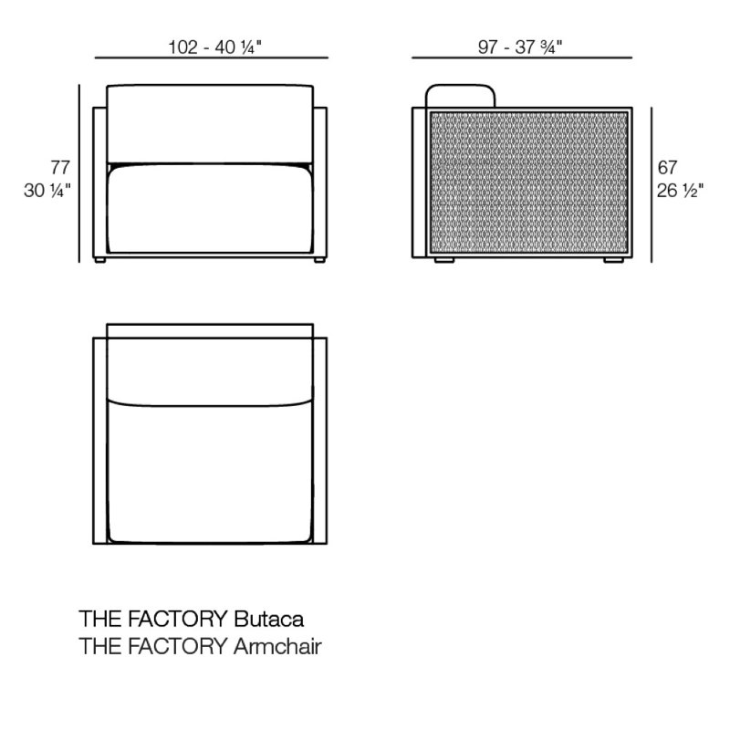 The Factory Lounge Chair