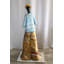 Statue 31 po x 23 po x H 65 po en résine saxophone Tamekio
