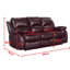 Shewmaker 3 Seater Faux Leather Reclining Sofa-2132727363-2061591416