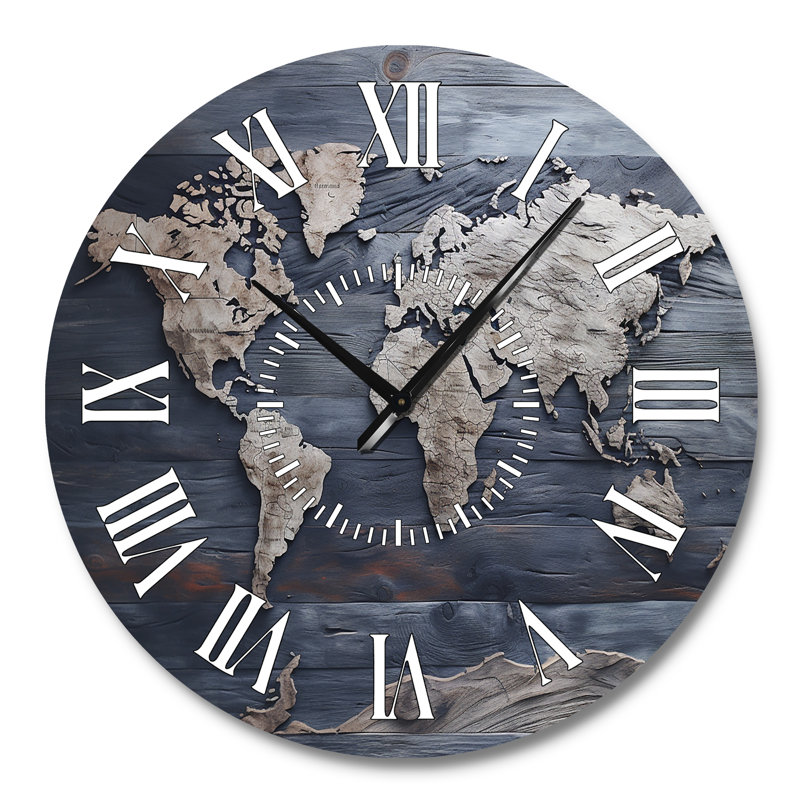 Horloge murale rustique, Grand