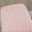 Chaise de bureau d'ordinateur en velours pivotant en forme de feston pour bureau à domicile ou chambre à coucher-429758080