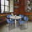 Kahlo 42" L Round Breakroom Table and Chair Set-92346082