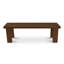 Banc d'extérieur Colunga - brun