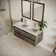Fresca Formosa 48" Wall Mount Floating Double Sink Bathroom Vanity Set with Top and Sinks - Faucets Not Included