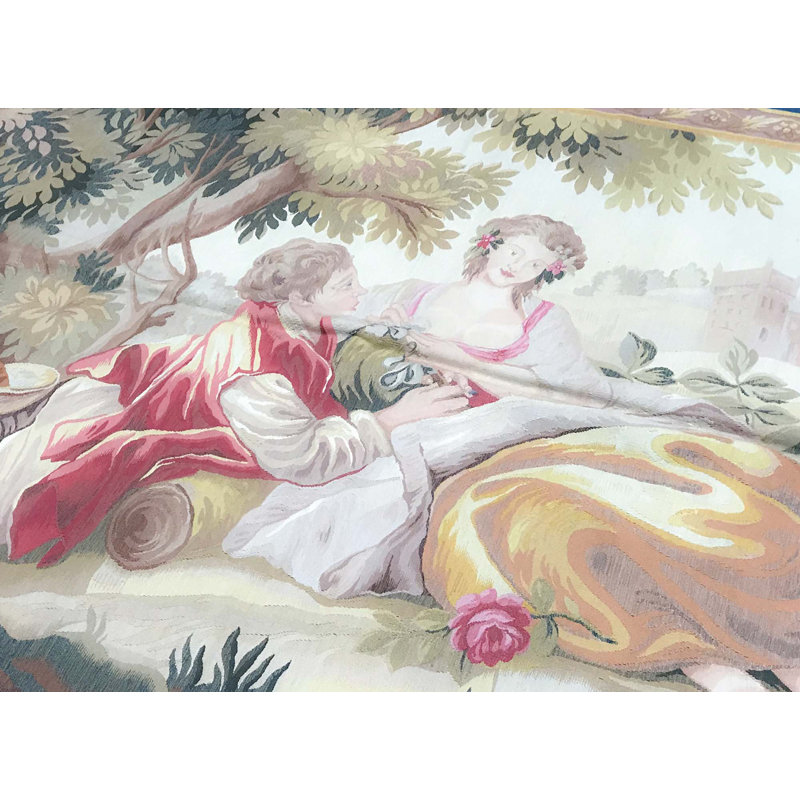Tapis brun de haute qualité noué à la main