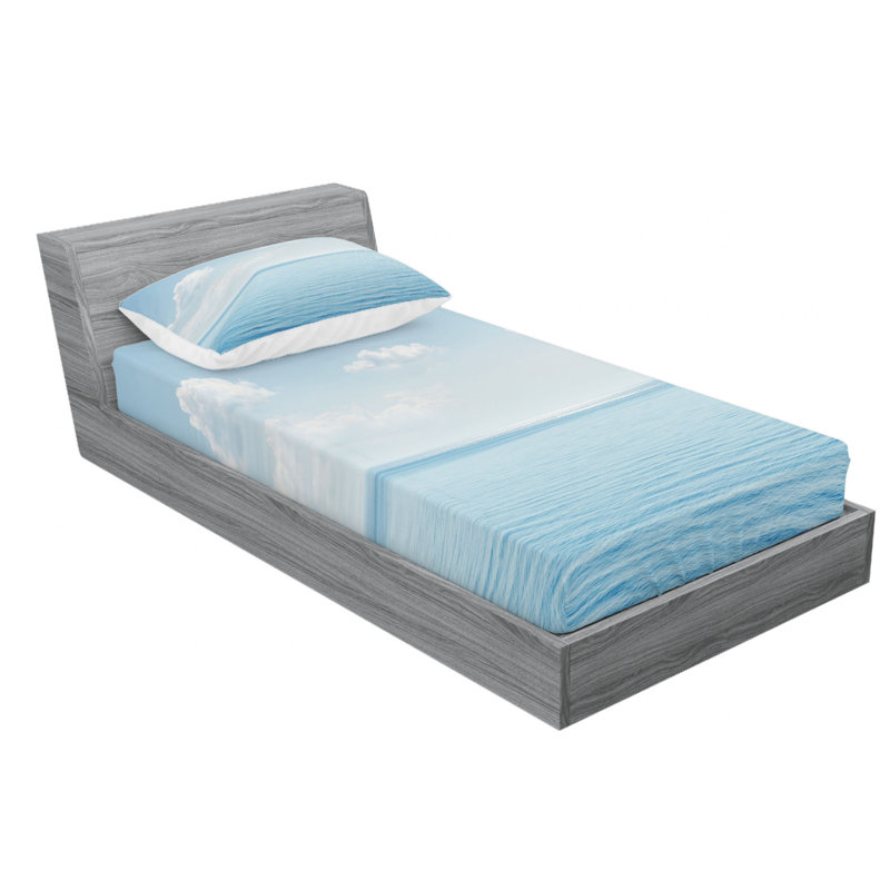 Microfiber Sheet Set, Twin XL Sheet Set with Fitted Sheet