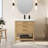 Stratford 30'' Single Bathroom Vanity with Ceramic Top-2136761886