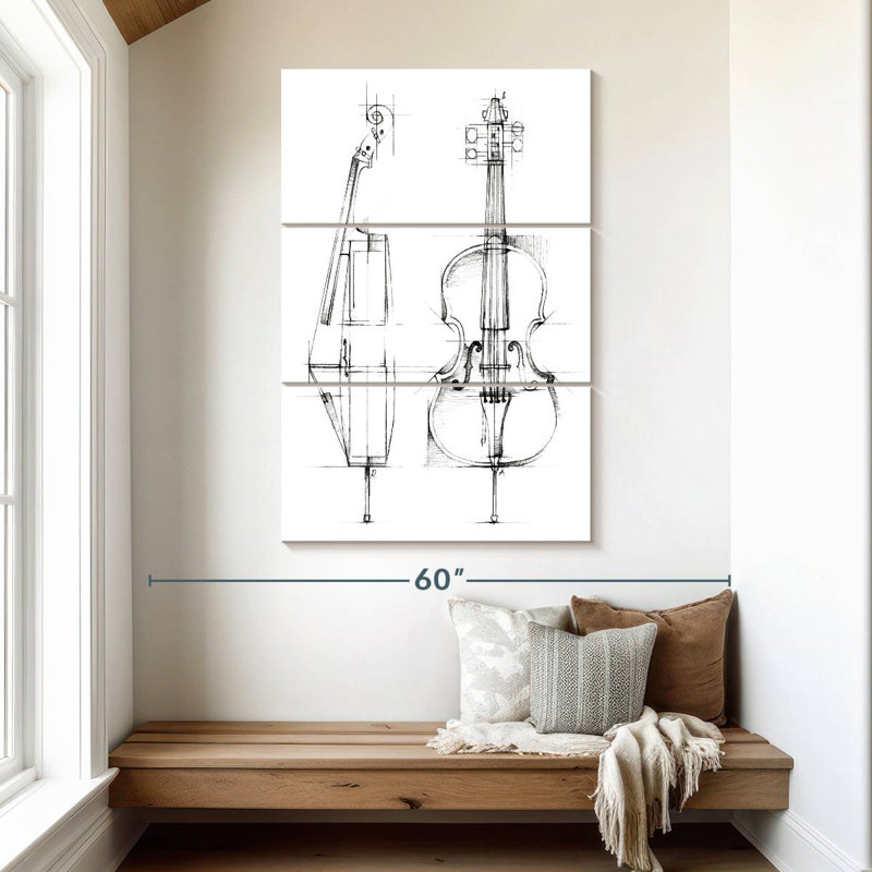 Esquisse de violoncelle Abarca
