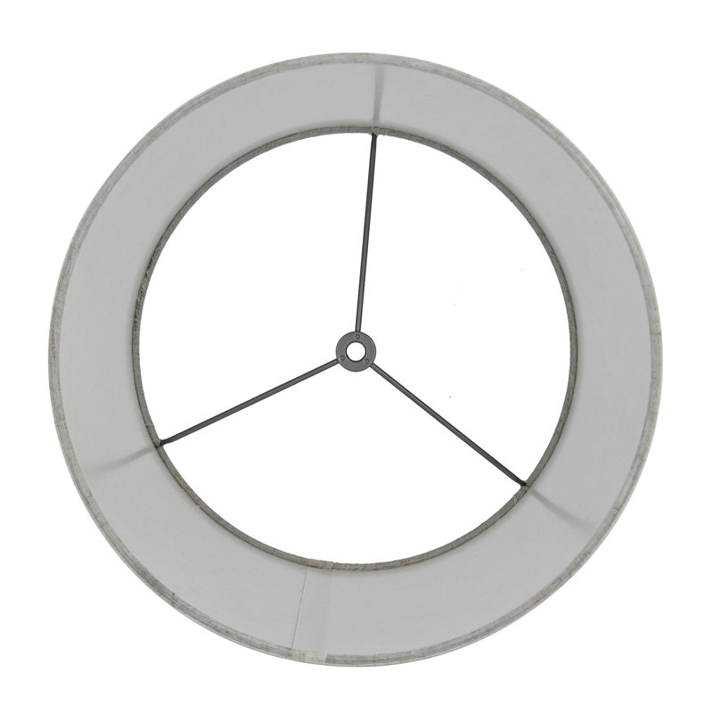 Abat-jour cylindriques, Gris, H 10 po x l 11 po x P 11 po