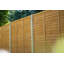 152cm H x 182.8cm W Golden Brown Wood Fence Panels