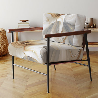 Fauteuil décoratif tapissier Fractal