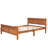 Wood Platform Bed With Headboard And Wooden Slat Support-571417869-571417871