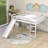 Hallema Full Loft Bed with Slide-2021877960