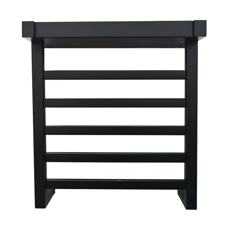 Kingston Brass Markus Stainless Steel Wall Mount Towel Rack with Shelf