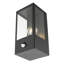 Brushed 24cm H Outdoor Wall Lantern