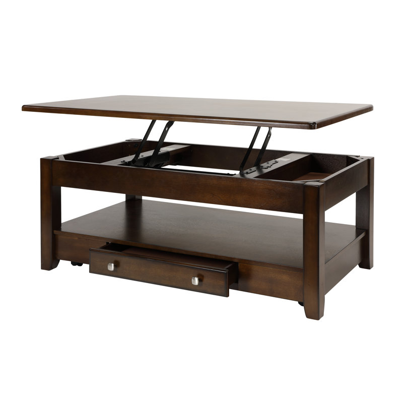 Table basse à plateau relevable Doreatha
