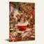 «Reindeer Splashing Flour in Kitchen Kitchen», art mural sur toile-430320447
