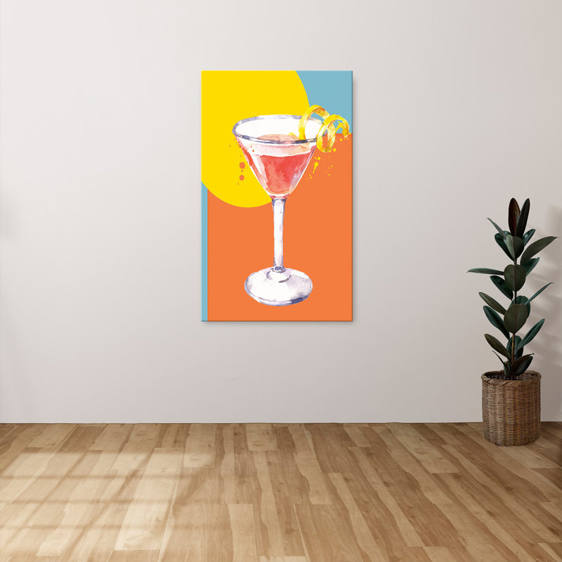 "Cosmo" by Susan Jill Print on Canvas, 36" H x 60" W x 1.5" D