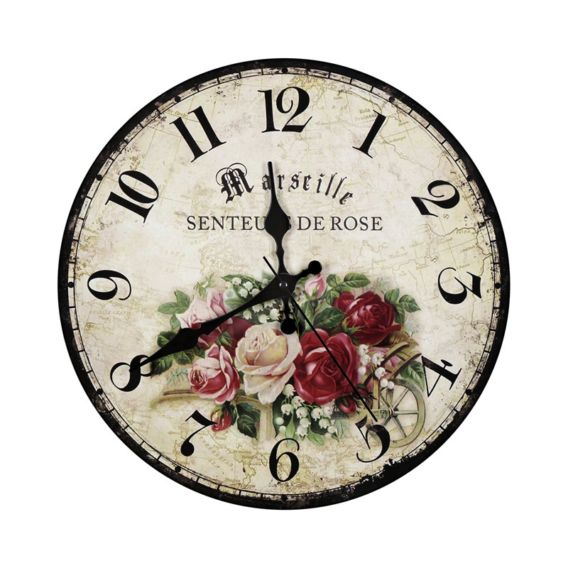 Horloge murale 12 po