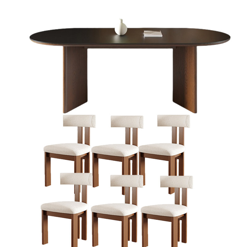Table de salle à manger Retro, H 29,5 po x L 63 po x l 31,5 po