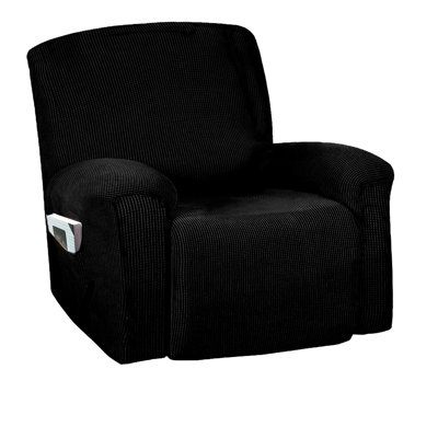 Polyester Blend Box Cushion Wingback Slipcover
