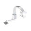 Robinet de baignoire à cascade rotatif à 360 degrés avec - 1,5 gallon par minute et baignoire à valve 2,16 po d'épaisseur maximale