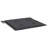 Chair Cushion Set of 4 Anthracite Oxford Fabric 100 Percent Polyester Outdoor Seat Pads-774420976-774420983