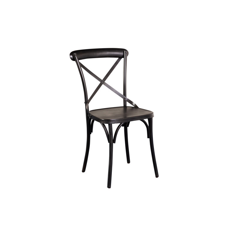 Chaise d'appoint Kohji, Gris foncé