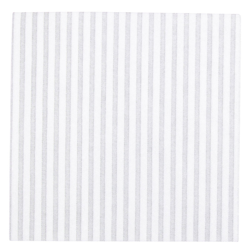 Serviette 8 "Postsoft, Gris clair