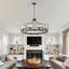 Lustre en cristal 10 lumières (noir)-555650962-555650961-539334028