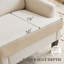 Fauteuil d'appoint 30 po avec pieds rembourrés-980787708