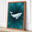 Whale in Convergence Modern - Wrapped Canvas-1324475152-1324475242