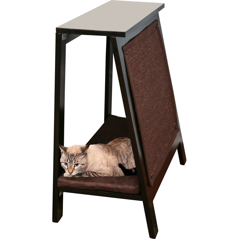 A-Frame Cat Bed, Espresso