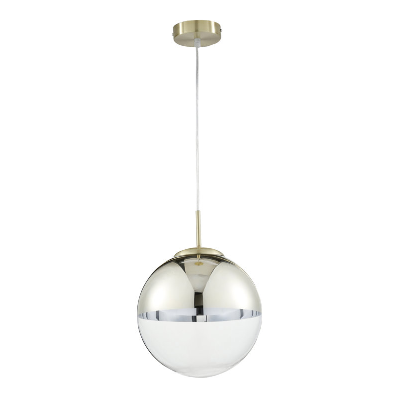 Saundra 1-Light Globe Pendant, 120cm H x 30cm W x 30cm D