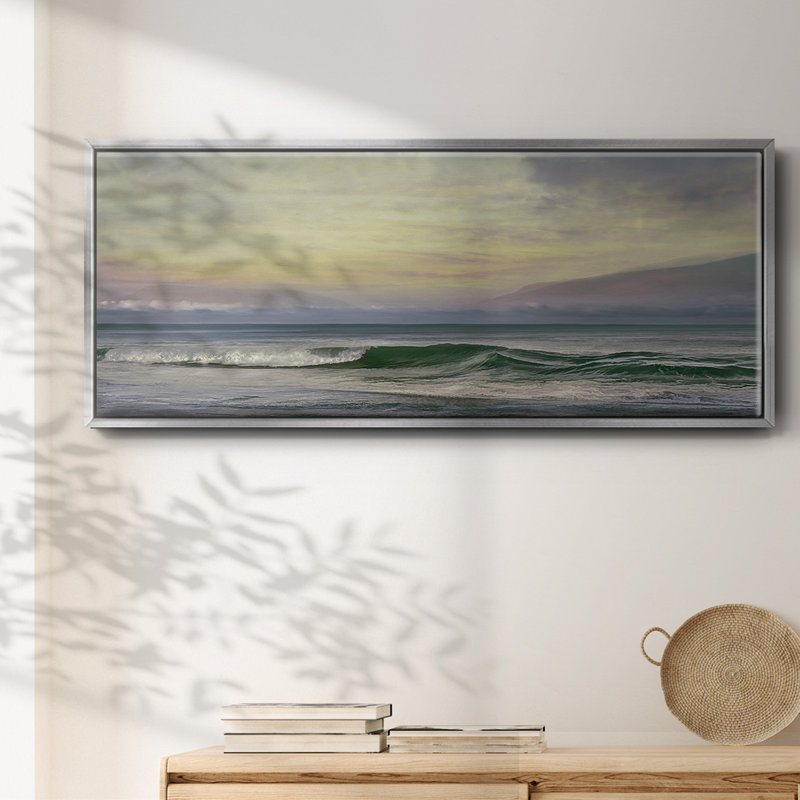 Our View, reproduction d'art sur toile, Argent, H 24 po x l 60 po x P 1,5 po