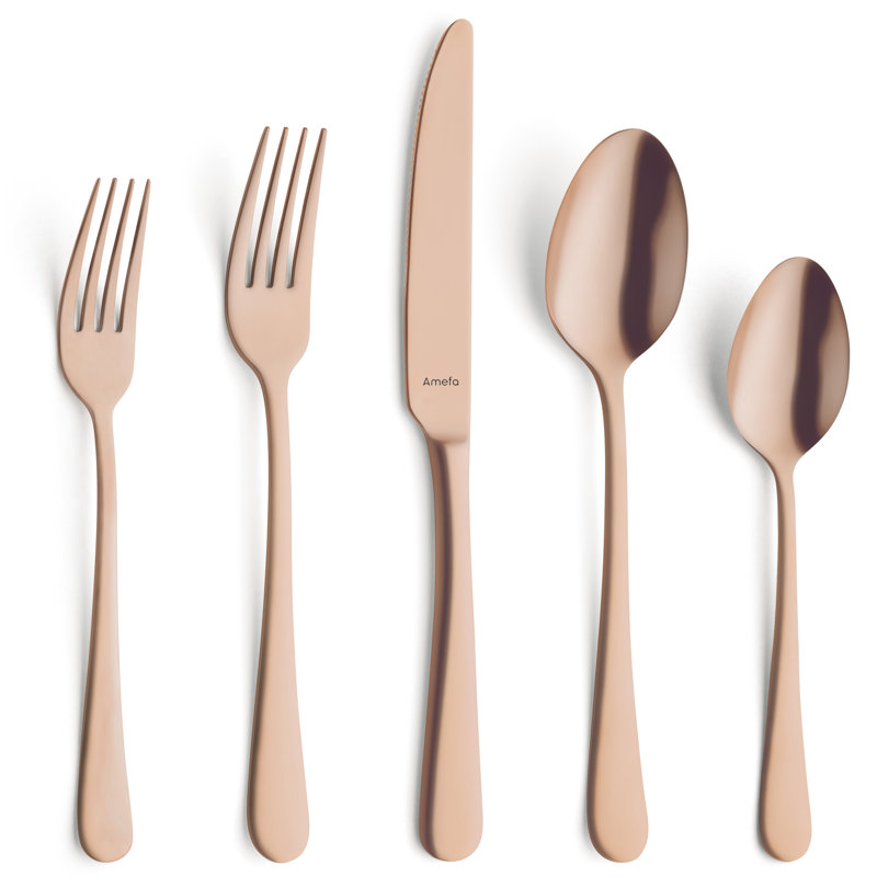 Ensemble de couverts 20 pièces Boru, service pour 4, Cuivre