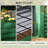 Protected Large Planters, Galvanized Steel Modern Outdoor Garden Bed